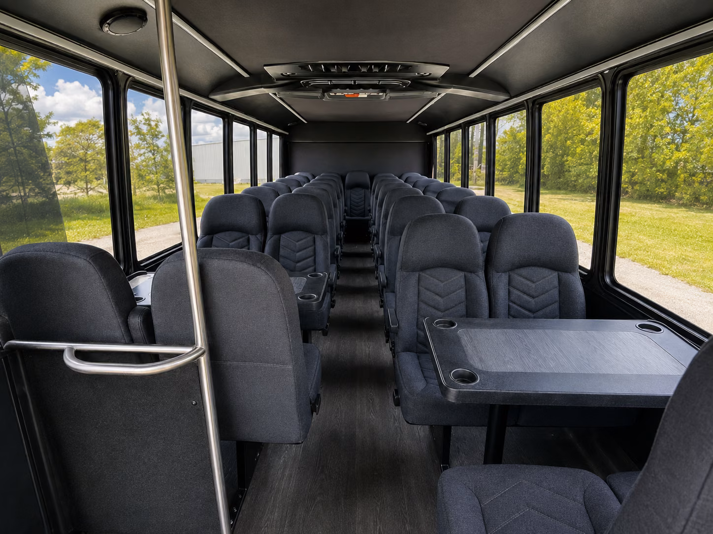 bronx private event transportation onboard seating