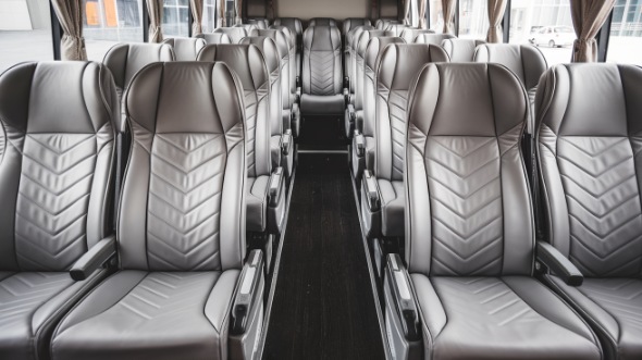 54 passenger charter bus interior queens