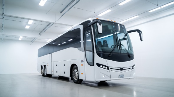 56 passenger charter bus exterior