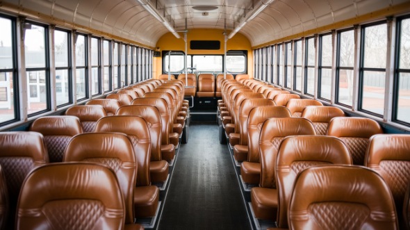 bronx school bus rental inside