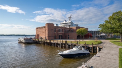 maritime industry museum at fort schuyler