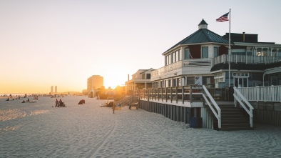 rockaway beach and boardwalk